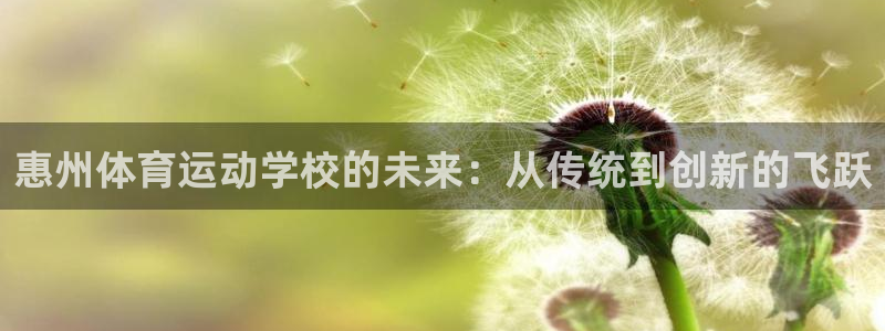 oety欧亿体育官网下载招商电话：惠州体育运动学校的未来：从